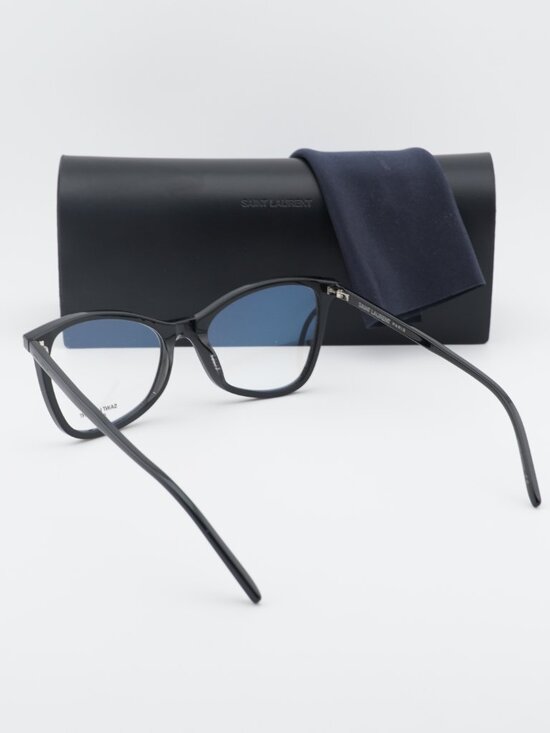 Saint Laurent SL 478 JERRY 001 Butterfly Eyeglasses 53mm – Black main image 7